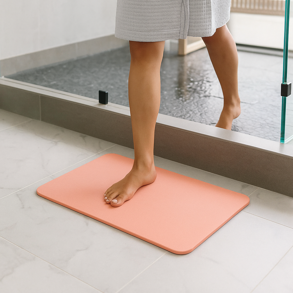 Tapis de bain diatomite Séchage Ultra-Rapide - Mineraal Original