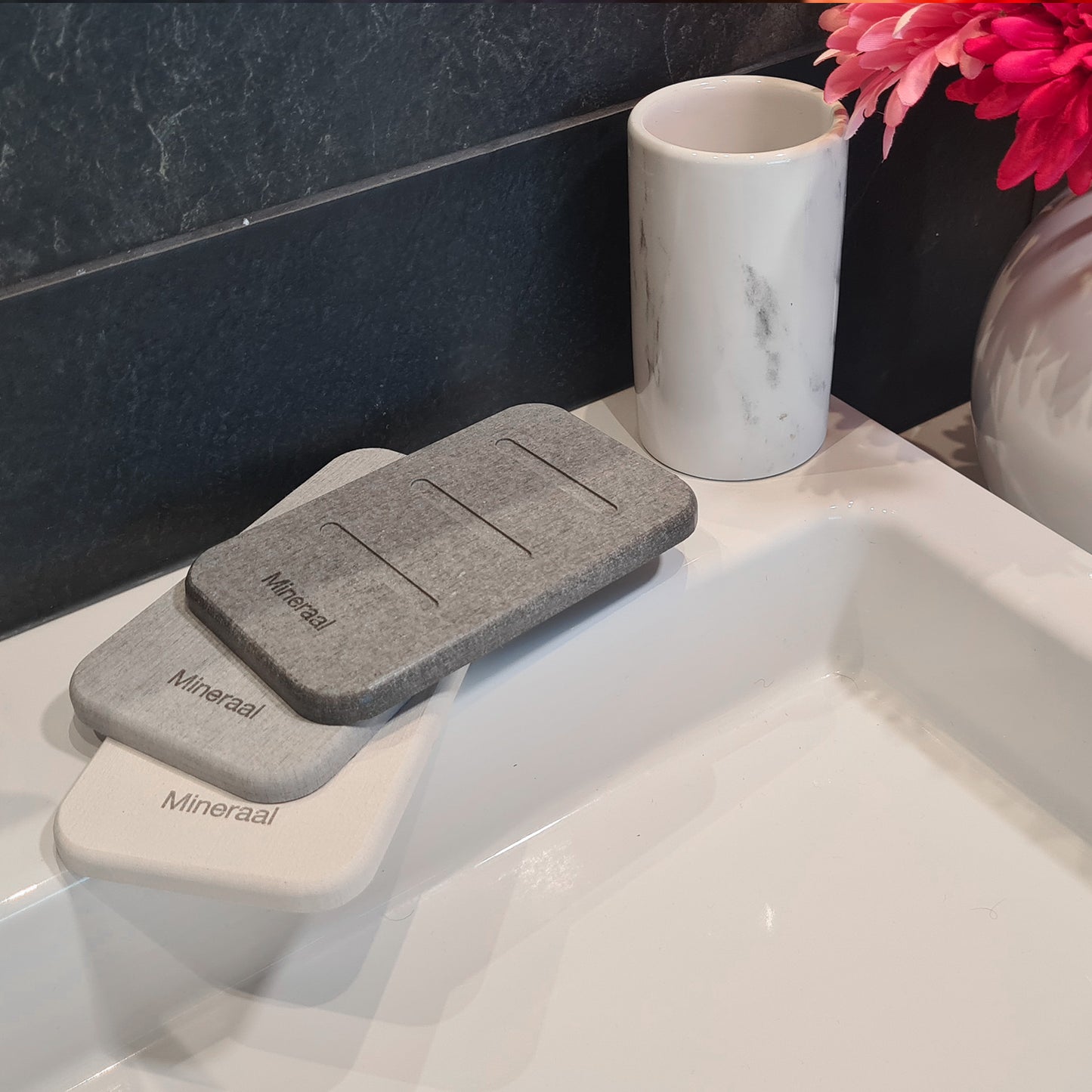 Porte savon diatomite Mineraal